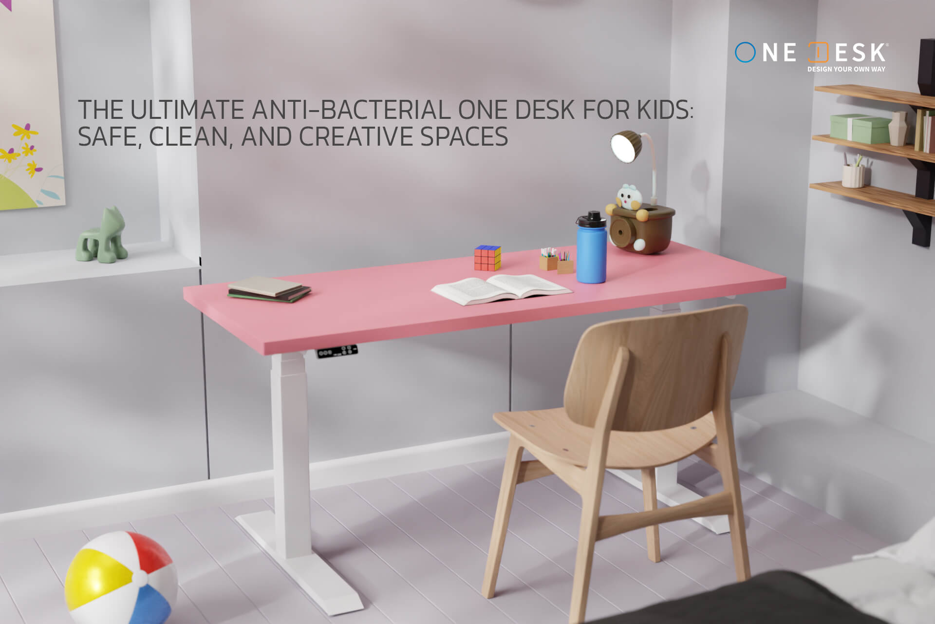 Anti-Bacterial Desk for Kids